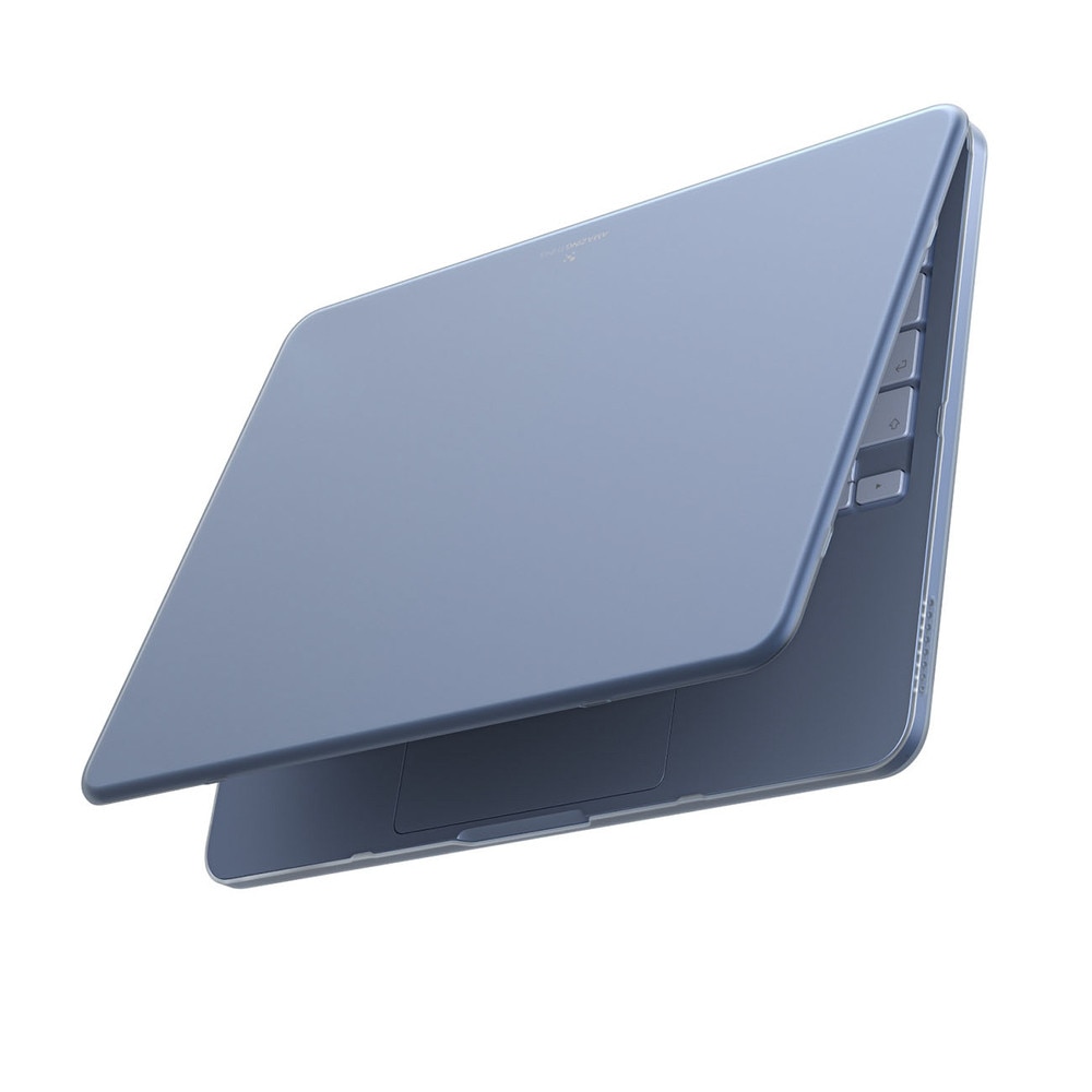 Carcasa laptop AmazingThing Titan Hardshell compatibila cu MacBook Neo 13 inch, Albastru