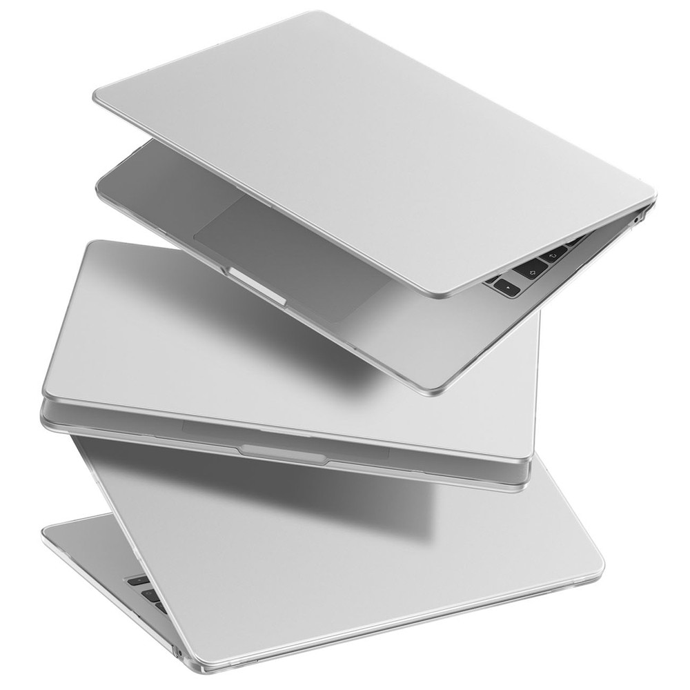 Carcasa laptop AmazingThing Titan Hardshell compatibila cu MacBook Air M5 15 inch, Transparent