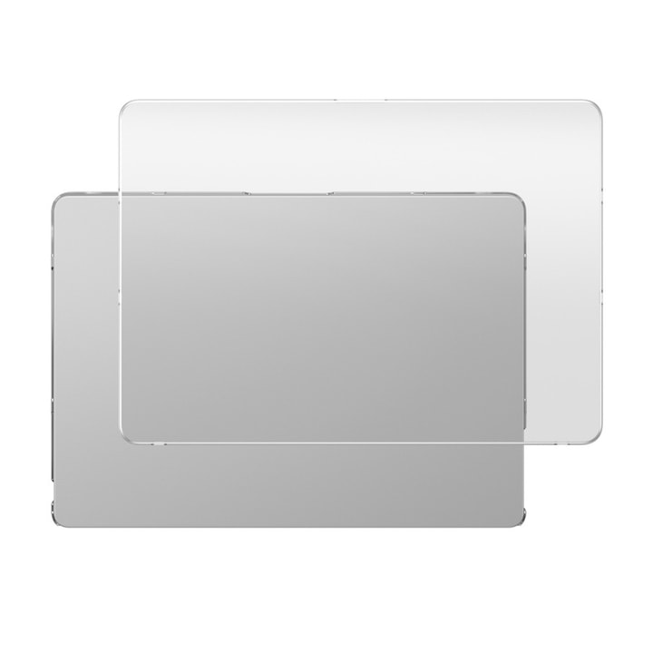 Carcasa laptop AmazingThing Titan Hardshell compatibila cu MacBook Air M5 15 inch, Transparent