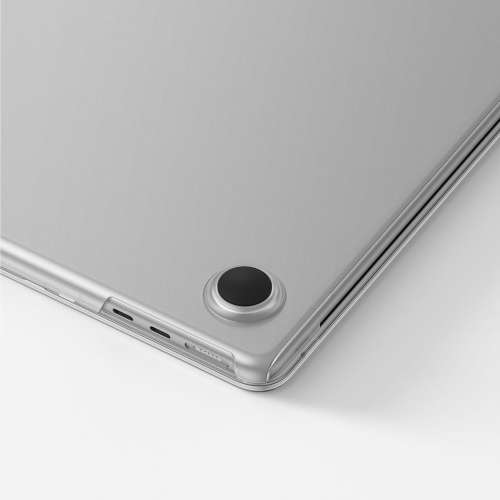 Carcasa laptop AmazingThing Titan Hardshell compatibila cu MacBook Air M5 15 inch, Transparent