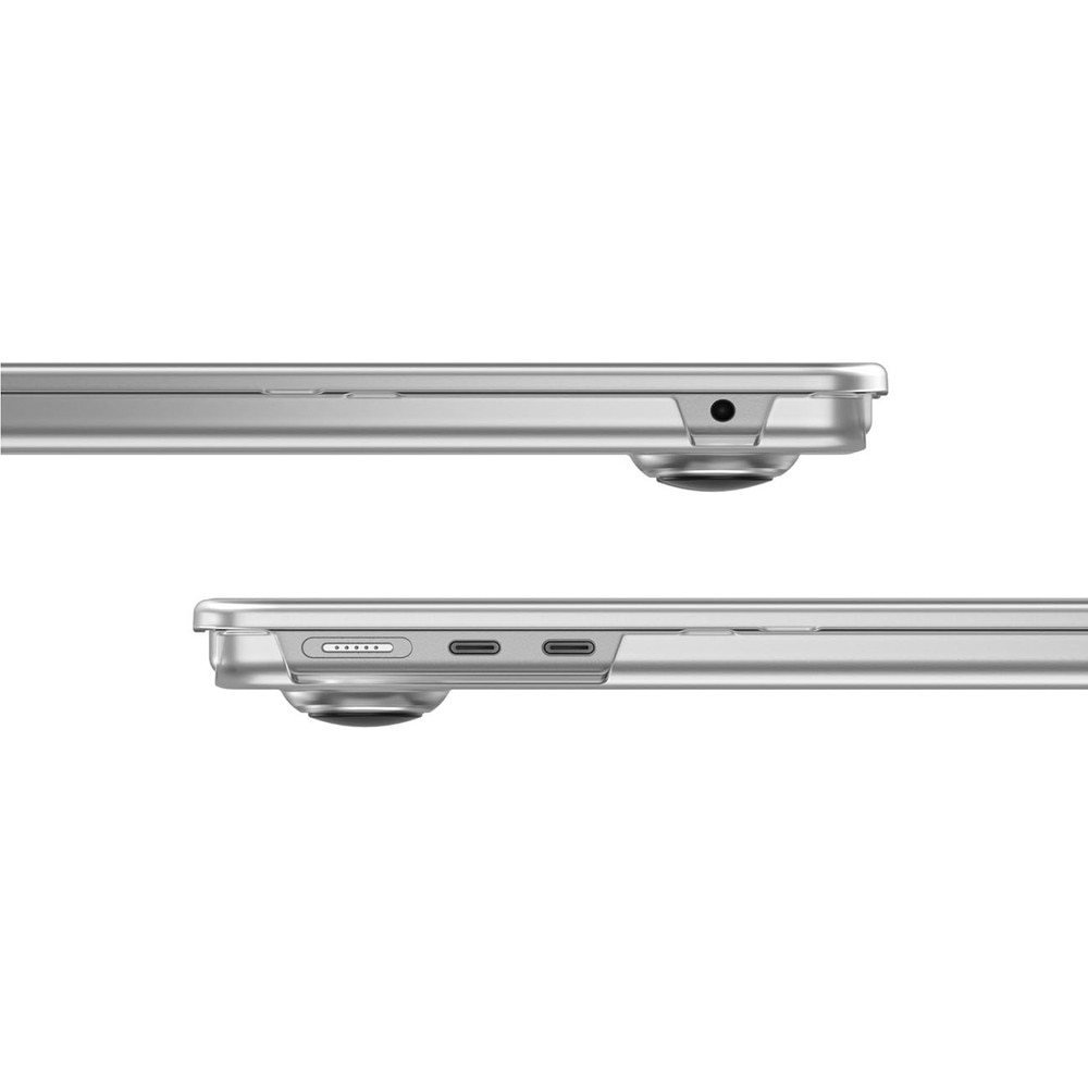 Carcasa laptop AmazingThing Titan Hardshell compatibila cu MacBook Air M5 15 inch, Transparent