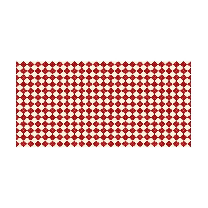 Piros filc anyag, 60x120x1cm, karácsonyra, textil anyag, strapabíró