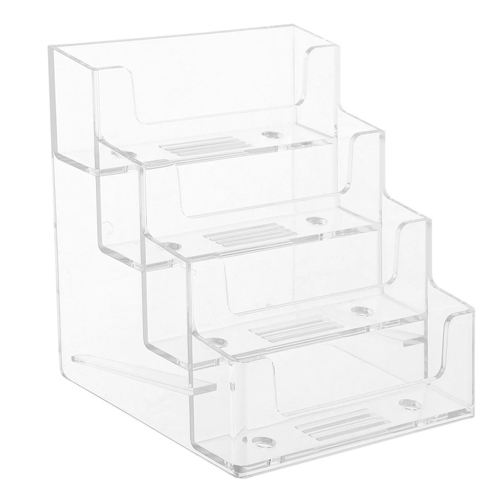 Suport carti de vizita YANYXR transparent 10.10x10.00x9.60cm