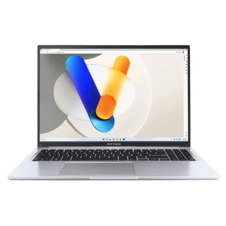 Laptop ASUS Vivobook 16 WUXGA 16 inch Intel Core 9 270H 16GB 512GB SSD Windows 11 Home Cool Silver