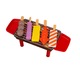 Set joaca gratar copii 19 piese multicolor 18.5x23.5x5cm