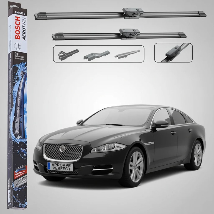Set Stergatoare Parbriz pentru Jaguar XJ (X351) 2009-2019, Bosch Aerotwin AM 462 S
