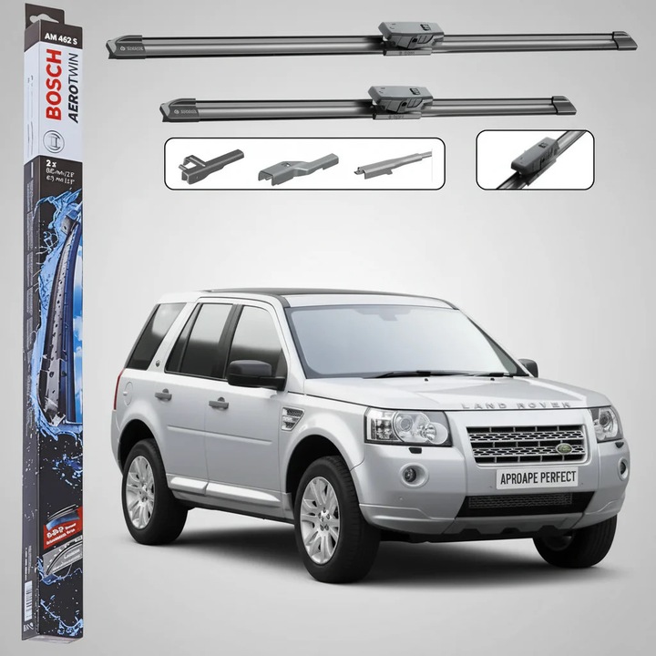 Set Stergatoare Parbriz pentru Land Rover Freelander 2 (L359) 2006-2014, Bosch Aerotwin AM 462 S