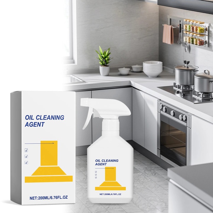 Detergent pentru grasime bucatarie YANYXR 200ml, eficient, sigur