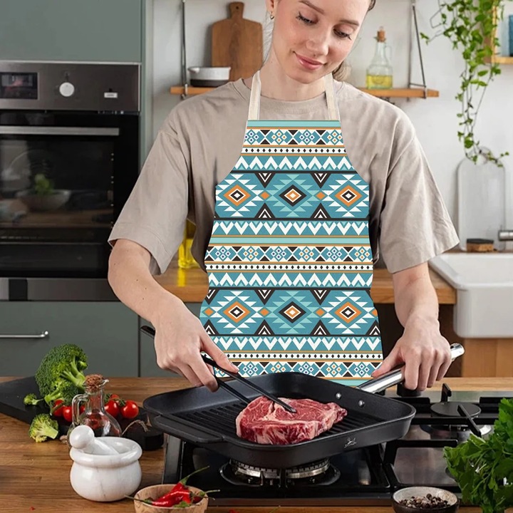 Sort de bucatarie YANYXR multicolor 75x65cm geometric etnic