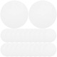 Set 40 coli carton rotund YANYXR alb 17x17x0.1cm pentru desen