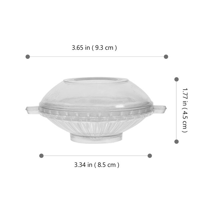 Mulaj pentru lumanari plutitoare YANYXR plastic 9.3x9.3x4.5cm
