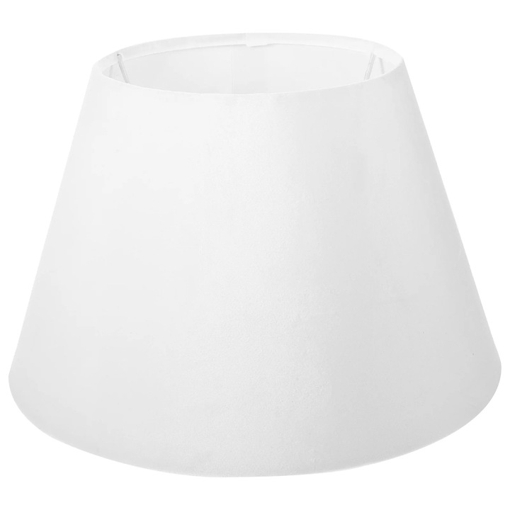 Abajur lampa birou YANYXR alb 30x30x20cm metal textil