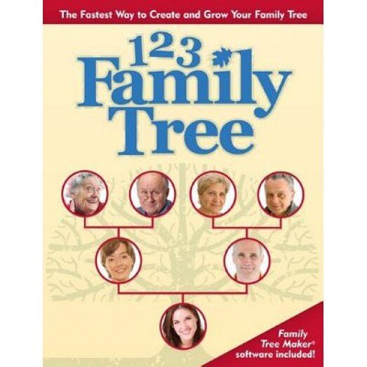 1-2-3 Family Tree: The Fastest Way to Create and Grow Your Family Tree [With Including Family Tree Maker Version 16], Ancestry Publishing (Manufactured by)