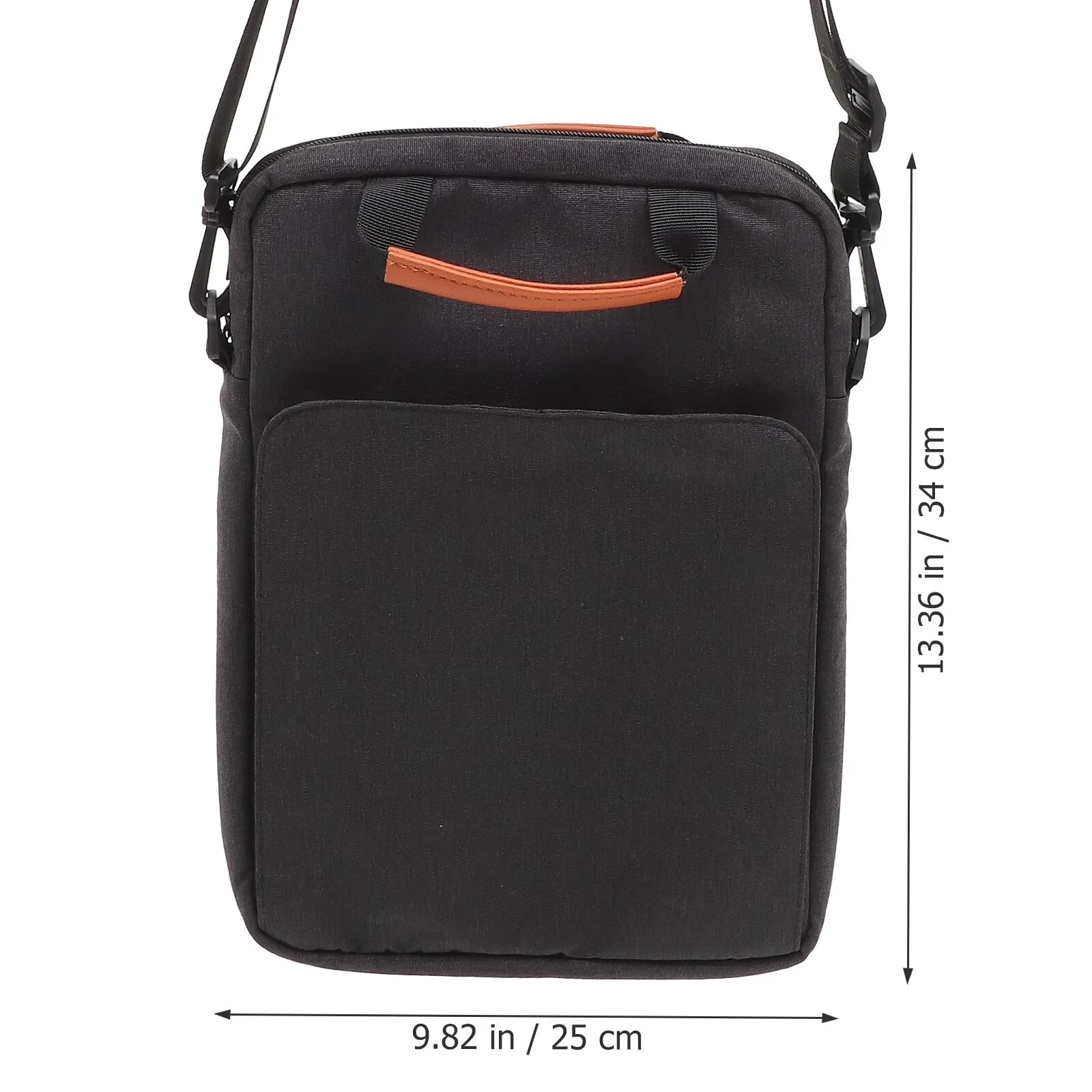 ZYBLSSBB, husa geanta pentru laptop din poliester cu bretea reglabila si maner, model LSM2xh1944-BCS0137950, gri inchis, 34 x 25 x 4 cm