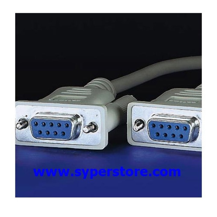 Кабел RS232 9F към 9F, Digital One, Женско-Женско, 1.8м