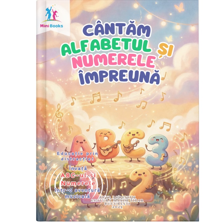 Minibooks Cantam Alfabetul si Numerele Impreuna
