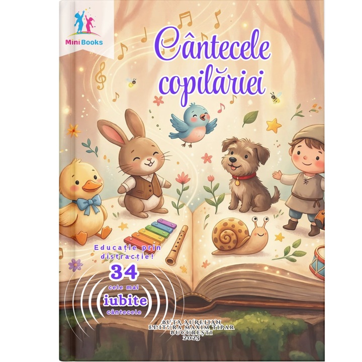 Minibooks Cantecele Copilariei