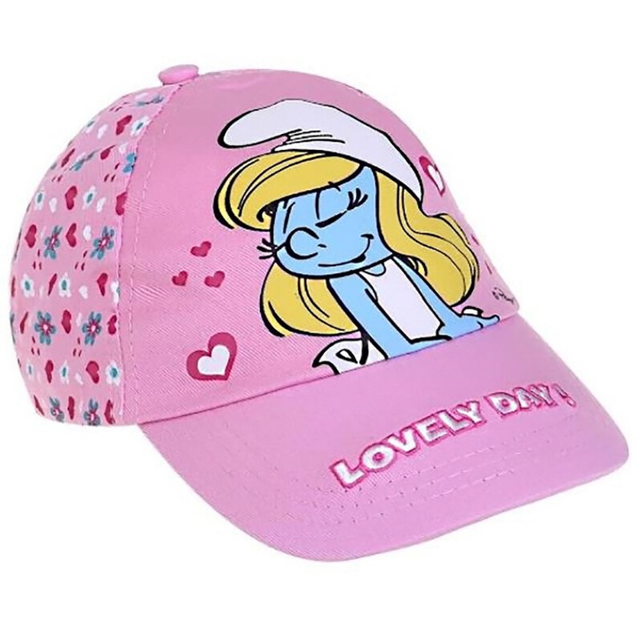 Sapca copii Disney Strumfita, Roz