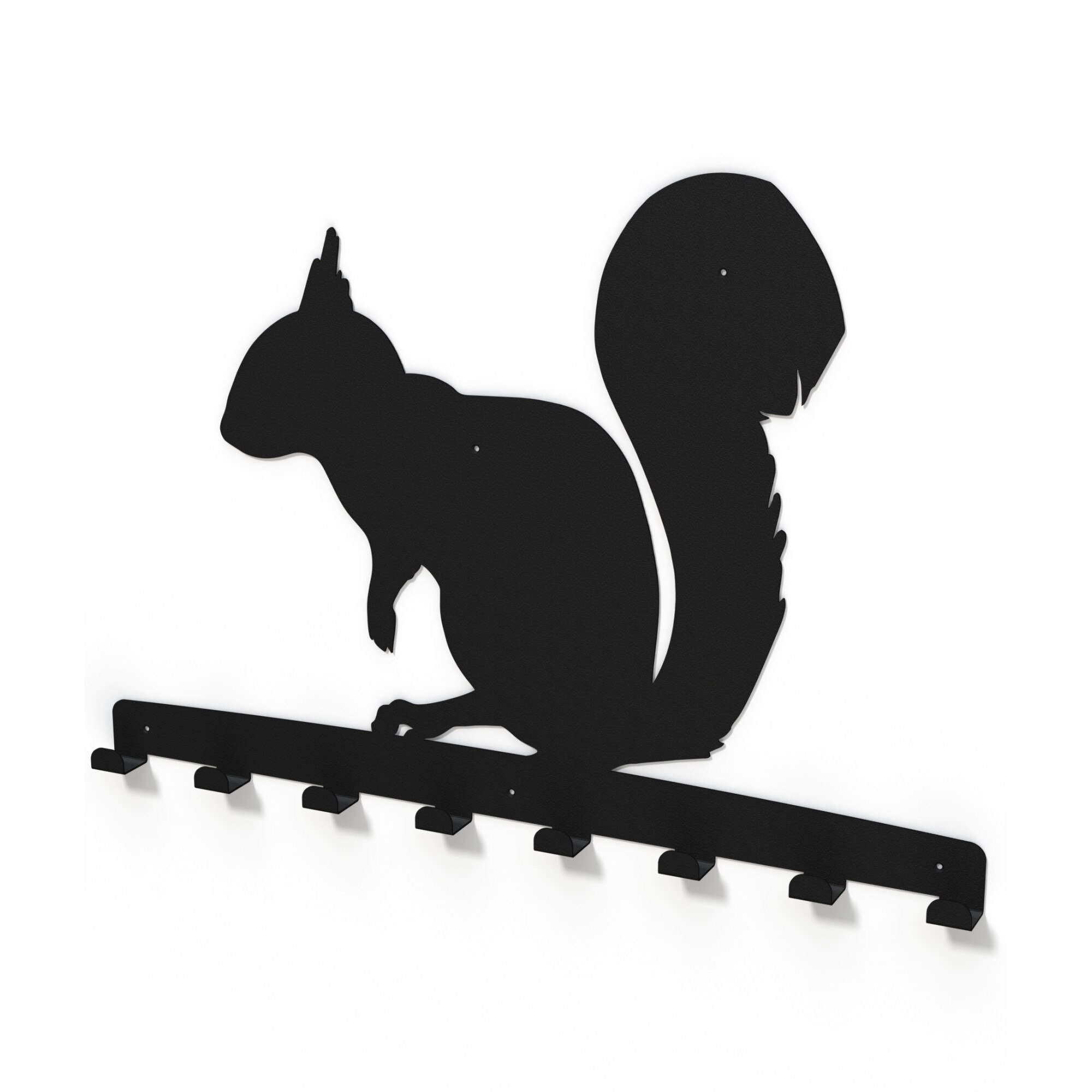 Cuier metalic VEVERITA -model 4120 Negru