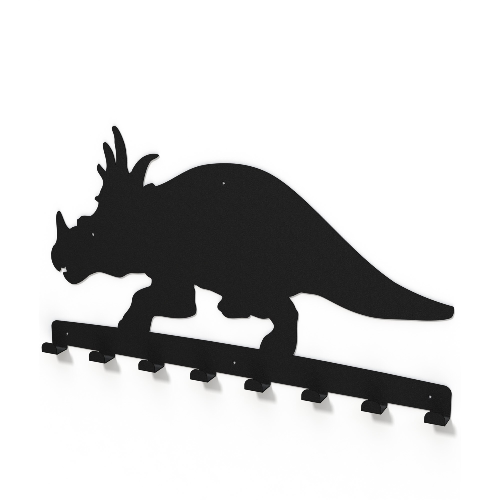 Cuier metalic STYRACOSAURUS -model 4119 Negru