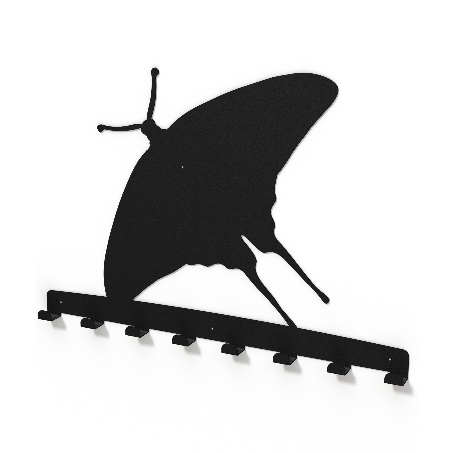 Cuier metalic FLUTURE -model 4122 Negru