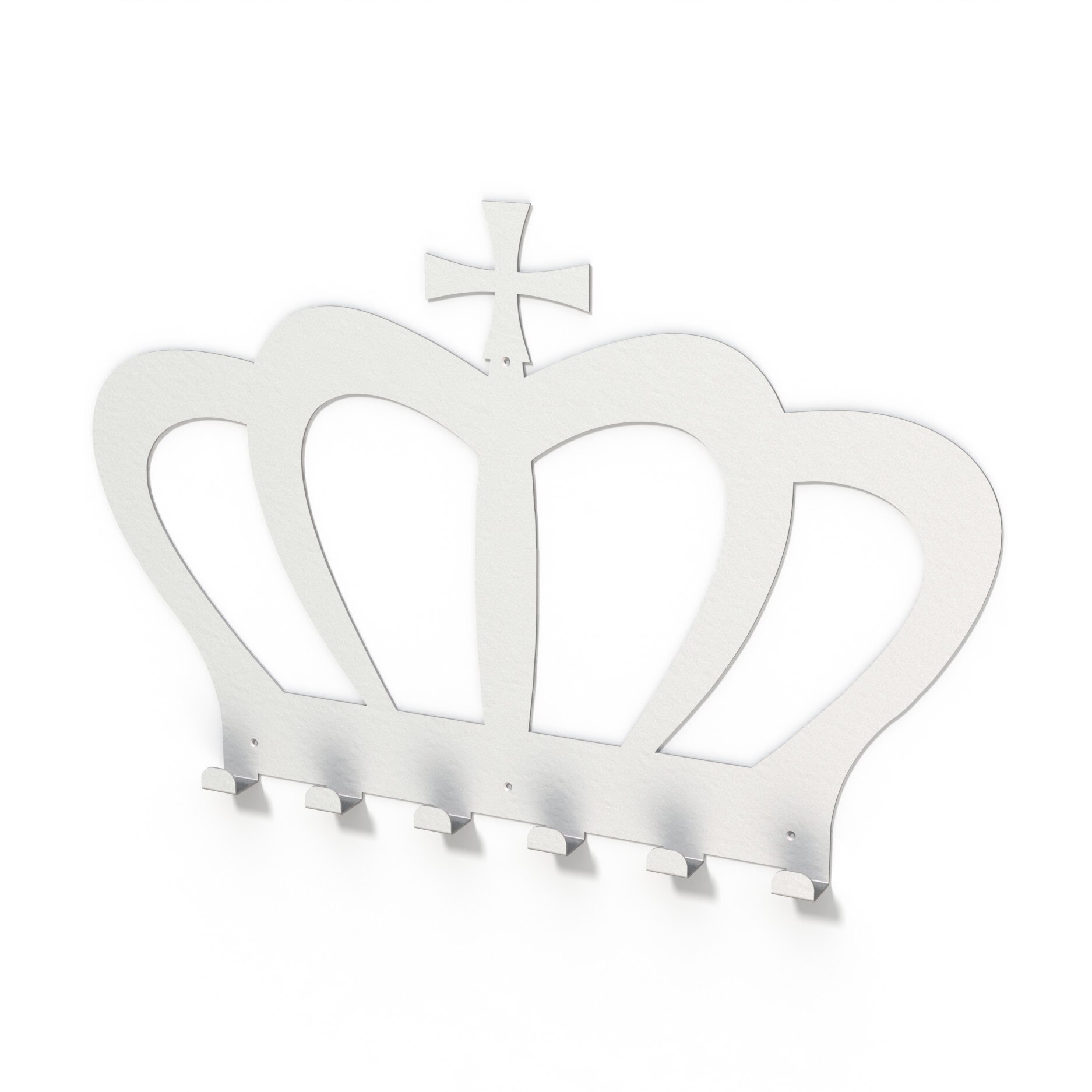 Cuier metalic REGALITATE -model 4123 Alb