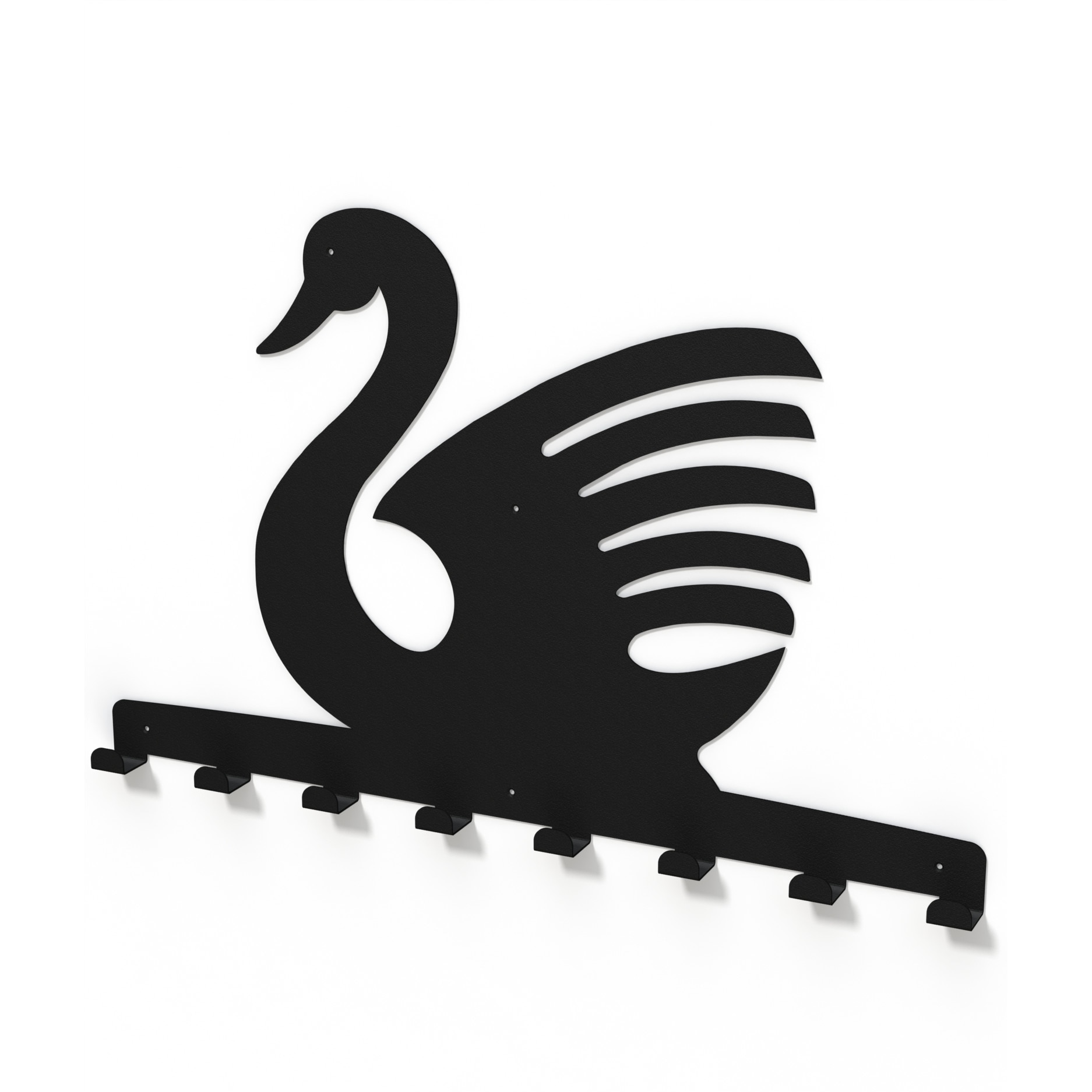 Cuier metalic LEBADA NEAGRA -model 4125