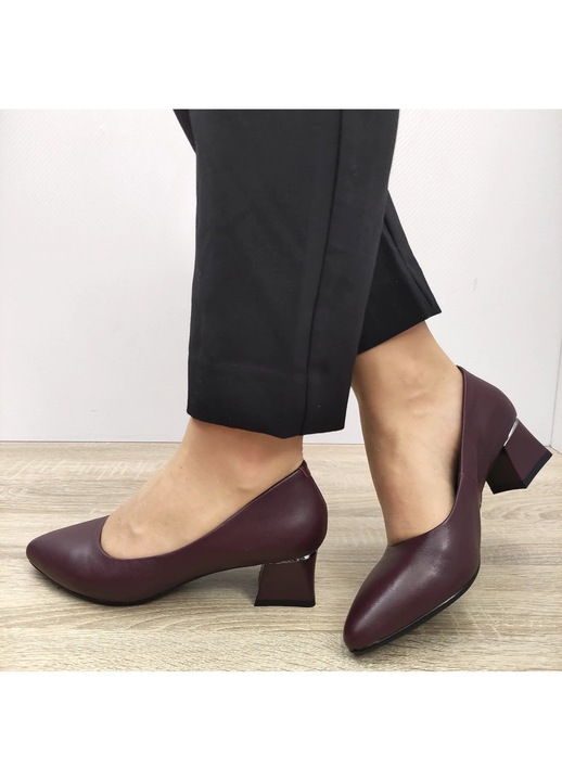 Pantofi Eleganti Dama Formazione 3028 Bordo - Bordo, Visiniu