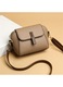 Geanta crossbody dama YANYXR piele moale versatila khaki 18x13x9cm