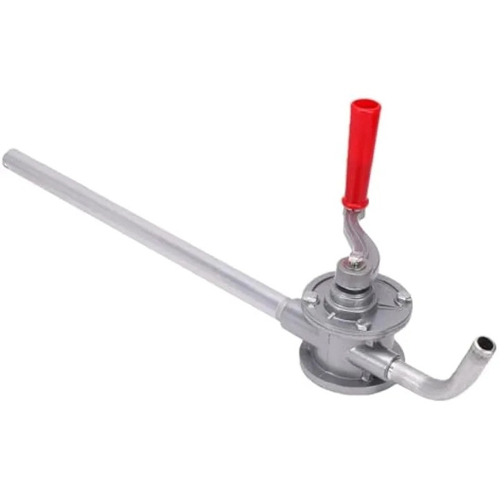 Pompa manuala ulei aluminiu, portabila, furtun flexibil, dimensiuni standard