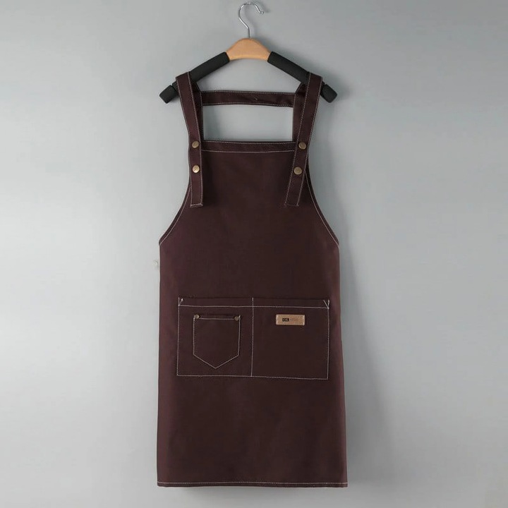 Sort bucatarie YANYXR bumbac poliester, buzunare multiple, multicolor, 66x72cm