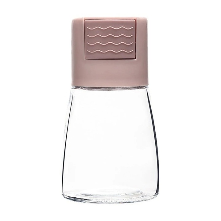 Dozator condimente YANYXR conic cu dozare 180ml roz
