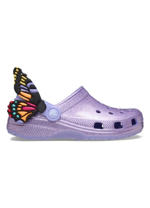 Saboti Crocs Classic Toddler IAM Butterfly Clog, Mov