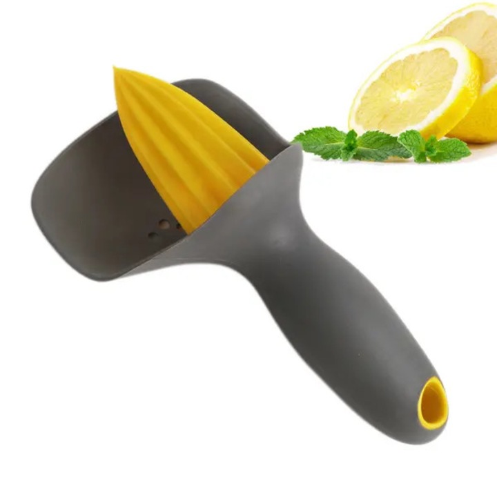 Storcator manual fructe plastic alimentar, portabil, 16.5x8.5cm, culoare aleatorie