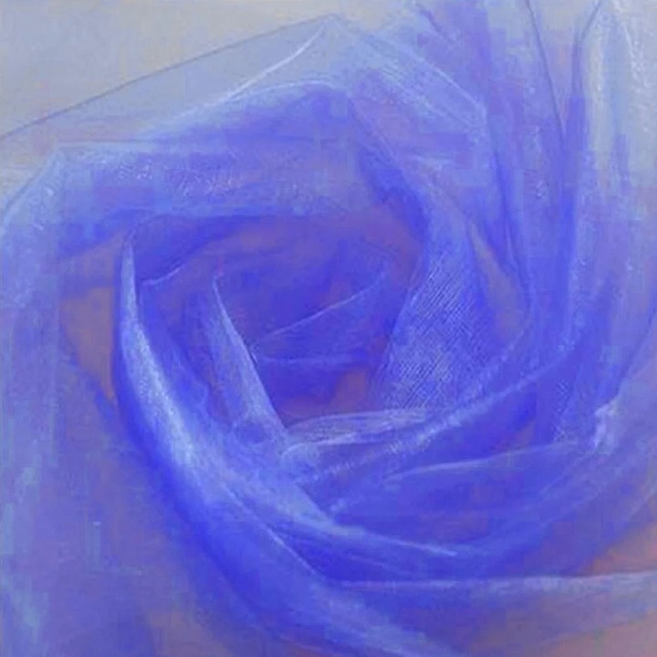 Material organza transparent YANYXR 500x48cm alb pentru decor nunti