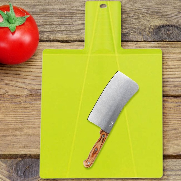 Tocator pliabil plastic, multifunctional, alb, 30x20cm