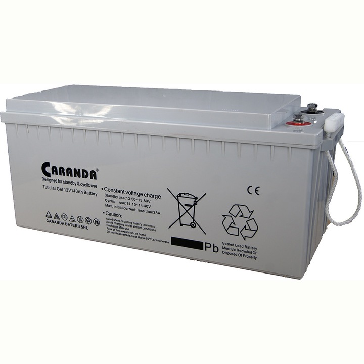 Acumulator 12V 140Ah Deep Cycle Gel cu placi tubulare LFPV12140