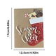Set 2 felicitari Craciun YANYXR retro cu plic alb 15x10cm