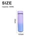Sticla Apa YANYXR, Izolatie Vid dublu strat, Afisaj LED Temperatura, Mov-Albastru, 500ml