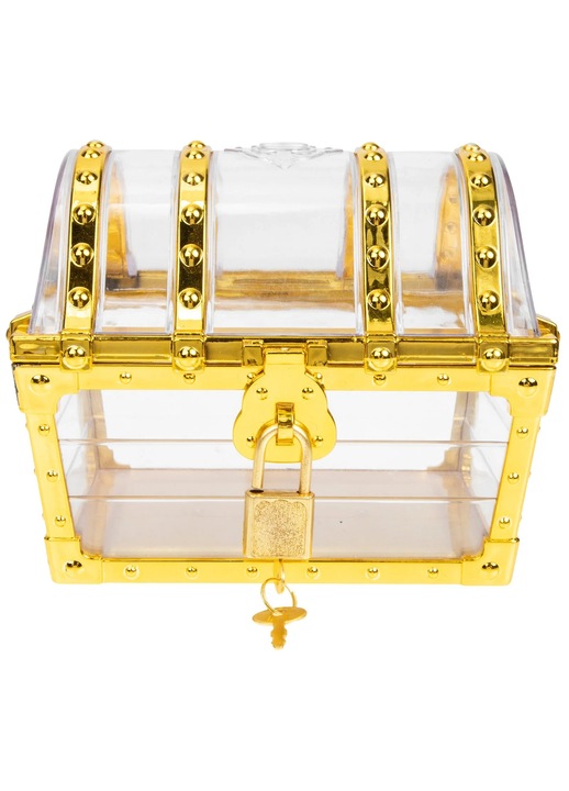 Cutie bijuterii YANYXR vintage aurie 14x11x11cm