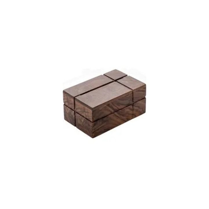 Cutie pentru servetele, lemn nuc, elegant, negru, dimensiuni variabile
