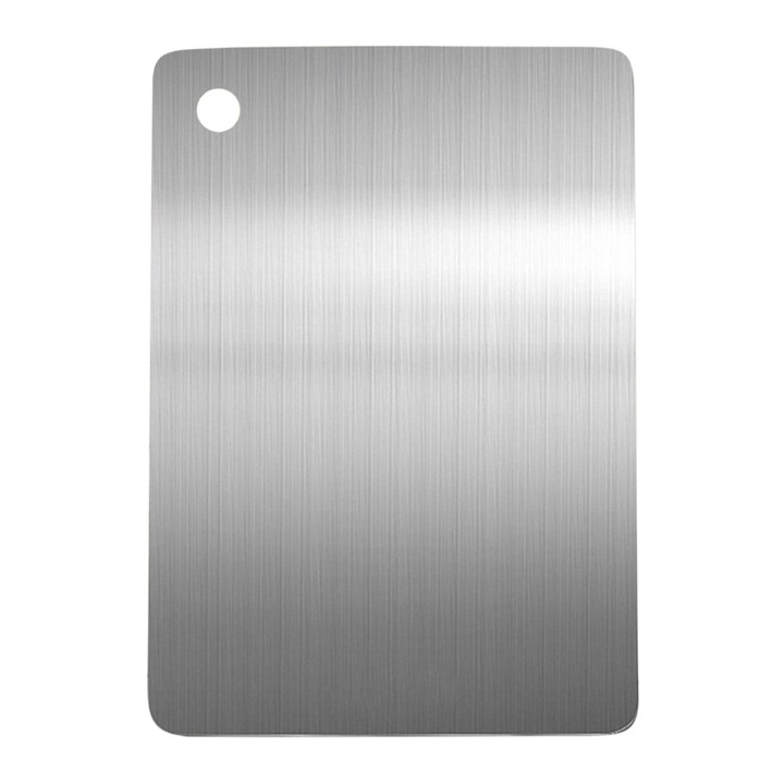 Tocator inox alimentar 304, 1.5mm, argintiu, 30x20cm