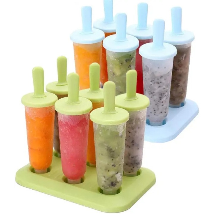 Forma pentru inghetata, plastic alimentar, antiaderent, reutilizabil, 20x10cm