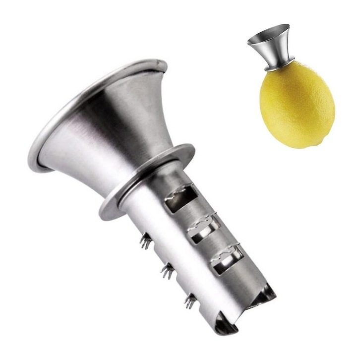 Stoarcator manual lamaie lime inox periat cu picurator