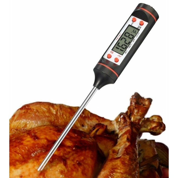 Termometru digital bucatarie sonda inox, -50-300°C, LCD