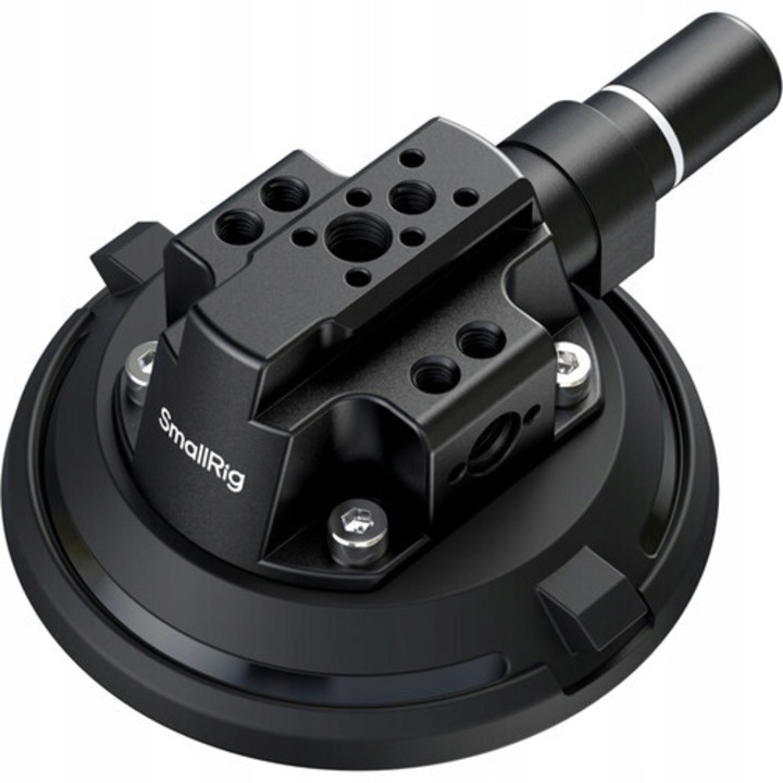 Стойка за камера SmallRig 4122C с вендуза 4", алуминий, черна, 4x4см