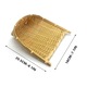 Cos depozitare fructe uscate YANYXR, capacitate mare, material sanatos, maro, 30x20x15cm