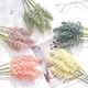 Buchet orez artificial handmade YANYXR plastic roz 6 fire