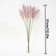 Buchet orez artificial handmade YANYXR plastic roz 6 fire