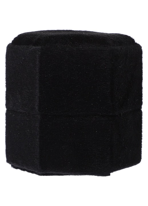 Cutie inel catifea YANYXR negru 5.5x5.5x5cm